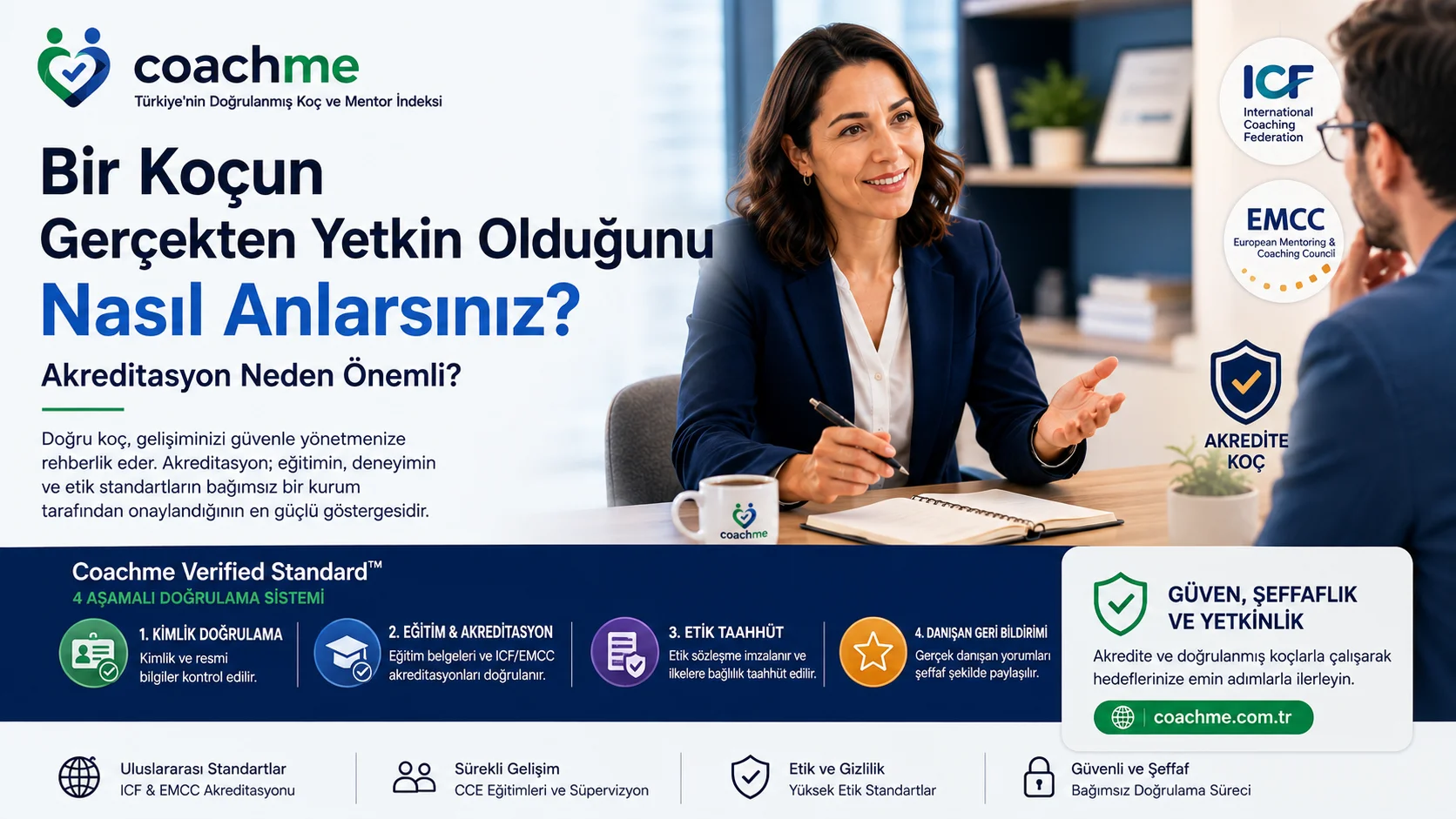 Bir Koçun Gerçekten Yetkin Olduğunu Nasıl Anlarsınız? Akreditasyon Neden Önemli?